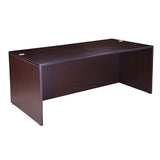 Scranton & Co 71" U-Shaped Executive Desk with 2 File Pedestals