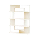 BGGJJ Book Shelf Living Room Partition Iron Display Shelf Office Bookshelf