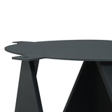 Montary 7 Piece Modern Dining Table Chairs Set of 6, Round 53" D Faux Marble