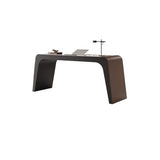 zhongxlla Standing Desk, Minimalist Solid Wood Desk - Light Luxury PC Table for Home Office