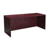 Boss Office Products Holland 66" Executive U-Shape Desk with File Storage Pedestal