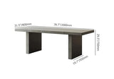 homary 70.9" Rectangle Dining Table, Farmhouse Kitchen Table for 4-6 People