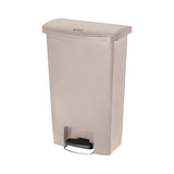 Commercial Products STREAMLINE Plastic Front Step Step-On-Trash/Garbage Can/Bin