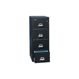 FireKing Fireproof Vertical File Cabinet (4 Letter Sized Drawers