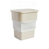 Collapsible Car Trash Can with Lid, 1.06 Gallon Foldable Auto Garbage Bin