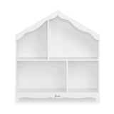 Evolur Barbie Rose Hutch/Bookcase – 7 Spacious Shelves for Toys, Books, and Keepsakes
