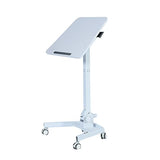 EWRCVBVCA Height Adjustable Laptop Stand on Wheels for Sofa Bed Mobile Computer Portable Tiltable