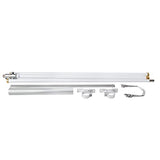 UAYESOK Amateur Base Antenna Dual Band 2m/70cm 7.2ft Fiberglass Mobile Radio Antenna Vertical Base Station Antenna 5.5/8.5dBi So239 Connector for Repeater System Radio Scanner Vehicel Truck