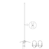 UAYESOK Fiberglass GMRS Base Antenna (462-467 MHZ), 7.2dBi High Gain UHF GMRS Repeater Antenna Signal Booster for Base Station Ham Radio, Low SWR