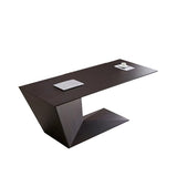 zhongxlla Standing Desk, Simple Modern Light Luxury Design Study Desk