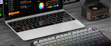 MAMBASNAKE x ATTACK SHARK X85 Gasket Mechanical Keyboard with Knob