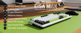 Redragon K686 PRO 98 Keys Wireless Gasket RGB 3-Mode PBT 5-Layer Noise Dampening Hot-Swap Gaming Mechanical Keyboard