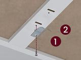 VASAGLE Custos Collection-Dresser for Bedroom w/ LED Lights&Power Strip