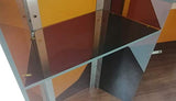FixtureDisplays® Large Delux Church Pulpit 61" Wide X 24" Deep X 47" Tall Wood Acrylic Preach Lectern Conference Podium