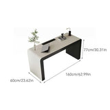 BGGJJ Computer Desk Wooden Simple Home Study Furniture