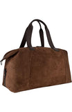 Vince Mens Suede Westmore Duffle Bag, Stylish & Versatile Accessory for Everyday & Travel