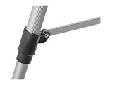 MasterVision FLX05101MV Telescoping Tripod Display Easel, Adjusts 38-Inch to 69-Inch High, Metal, Black