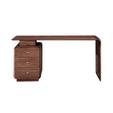 zhongxlla Standing Desk, Modern Office Executive Desk with 3 Drawers