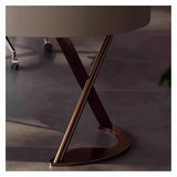 zhongxlla Standing Desk, Modern Writing Desk Workstation with Drawer