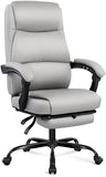 Misolant Big and Tall Office Chair with Footrest, High Back Desk Chair