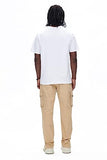 GINGTTO Mens Casual Khaki Cargo Pants Relaxed fit Work Trousers Stretch Hiking Tactical with Pockets 34