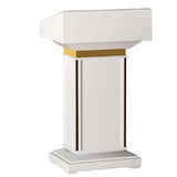 Lecterns Podium Podium Stand Luxury Lectern Spacious Mesa and Open Storage Podiums Pulpits for Churches