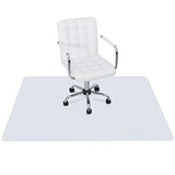 Office Chair Mat for Low Pile Carpet with Lip, Heavy Duty Floor Mats PVC Carpet Protector for Home Office