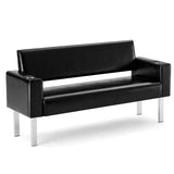 OmySalon Waiting Room Bench Seating, Salon Reception Bench Office Chair,