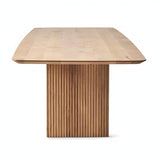 Solid Wood Dining Table, Modern Conference and Writing Desk, for Home Office