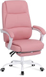Misolant Big and Tall Office Chair with Footrest, High Back Desk Chair