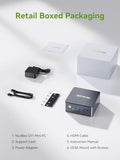 GMKtec G11 Mini PC Ryzen Embedded R2514 16GB DDR4 RAM 256GB PCIe M.2 SSD
