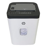 HP - Paper Shredder Micro Cut, 200-Sheet Auto Feed, Shreds Credit Cards & Staples