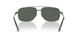 Ray-Ban RB8096 Michael Titanium Rectangular Sunglasses