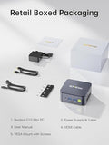 GMKtec G10 Mini PC, AMD Ryzen 5 3500U, 16GB DDR4, 256GB SSD, Radeon Vega 8