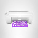 HP DeskJet 2827e Wireless All-in-One Color Inkjet Printer, Scanner, Copier, Best-for-Home