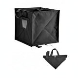 1 Pack Folding Trash Can, Collapsible Oxford Cloth Garbage Bin for Car