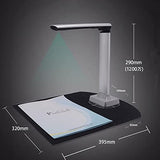 QERTYHJK Portable High-Speed A4 A5 A6 Document Photo Book ID Card Cam Scanner Visualizer Scanning Camera