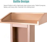 Heavy Duty Podium Stainless Steel Lecterns Stylish Modern Pulpits Well Designed Podium Stand Edge Guard Podium