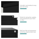 Hirsh 30 inch Wide 2 Drawer Lateral 101 File Cabinet in Black