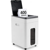 Kitnery Heavy Duty Paper Shredder 400-Sheet Auto Feed P5 Micro Cut