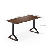 zhongxlla Standing Desk, Adjustable Height Electric Standing Desk