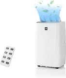 Portable Air Conditioners, 12,000 BTU Room AC Unit Portable With 4 Modes, Remote Controller,Up to 550 Sq.Ft, White