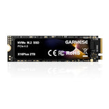 GARMESE 2TB NVMe SSD PCIe 4.0 M.2 2280 Internal Solid State Drive, Up to 7450MB/s, High-Speed Gen4 NVMe SSD for Gaming PC, Laptop Upgrade, Windows 11 Boot Drive, Video Editing & Content Creation
