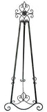 Designstyles Decorative Metal Easel Stand – Adjustable Floor Display for Art Pieces, Signs