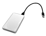 T1 Series 1TB USB 3.0 Portable External Gaming Hard Drive - White