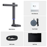 USB Book Scanner, Portable Document Camera, A3 Large Format Book Scanner
