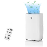 Portable Air Conditioners 12,000 BTUs, Room AC Unit Portable With 4 Modes, Cool/Dehumidifier/Fan/Sleep Mode/24Hrs Timer, Remote Controller,Up to 550 Sq.Ft