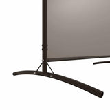 5-Panel Room Divider Anthracite 170.5"x70.9" Fabric Privacy Screen