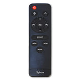 SYLVOX Elf S2 Soundbar, Bluetooth Sound bar for TV IP65 Waterproof, 60W TV Speaker with 3D Surround Sound, Movie/News/Music Mode, Wireless Connection, HDMI ARC, Music Streaming, Wall Mountable