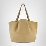 Vince Womens Ava Suede Tote Bag, Stylish & Versatile Accessory for Everyday & Travel